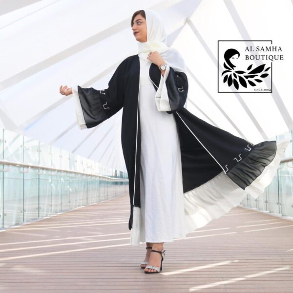 New style Abaya with Shaila (Black)