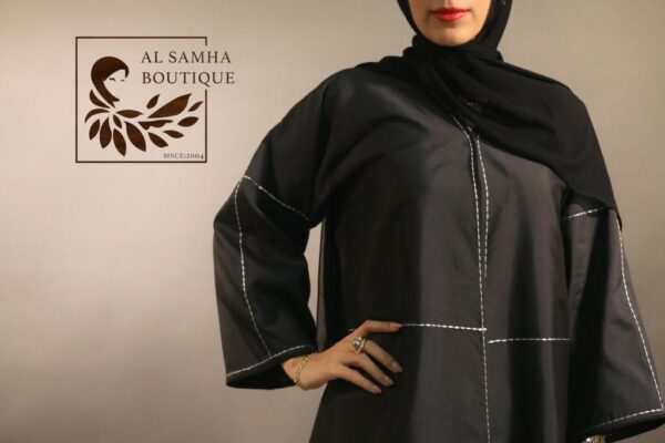 New style Abaya with Shaila (Black)