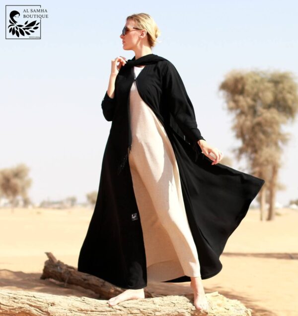 New style Abaya with Shaila (Color)