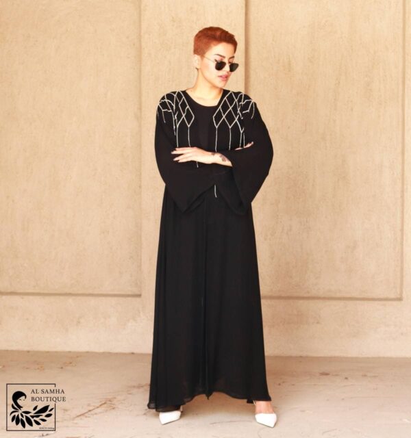 New style Abaya with Shaila (Color)